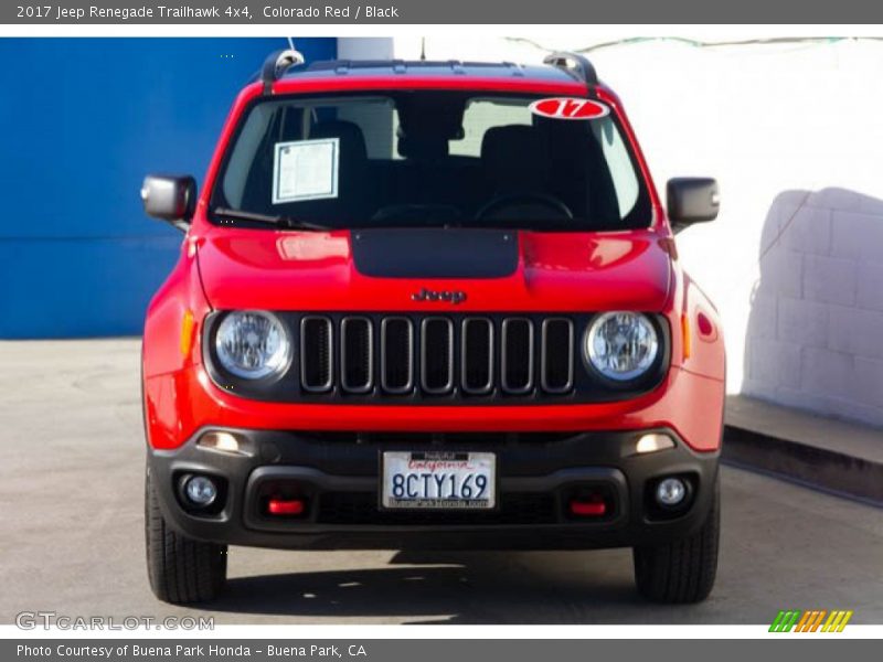 Colorado Red / Black 2017 Jeep Renegade Trailhawk 4x4