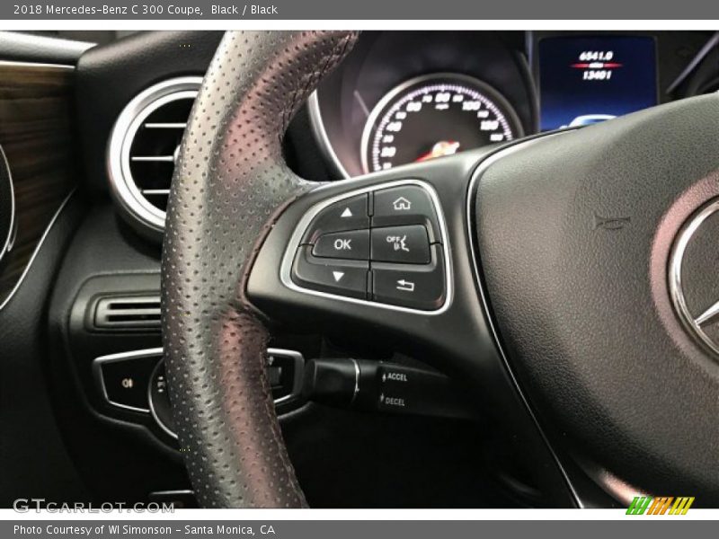 Black / Black 2018 Mercedes-Benz C 300 Coupe
