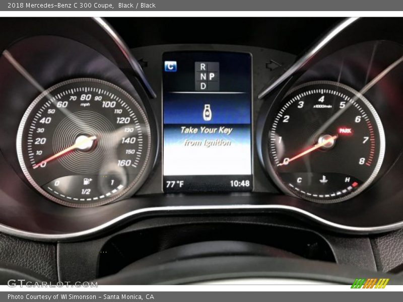 Black / Black 2018 Mercedes-Benz C 300 Coupe