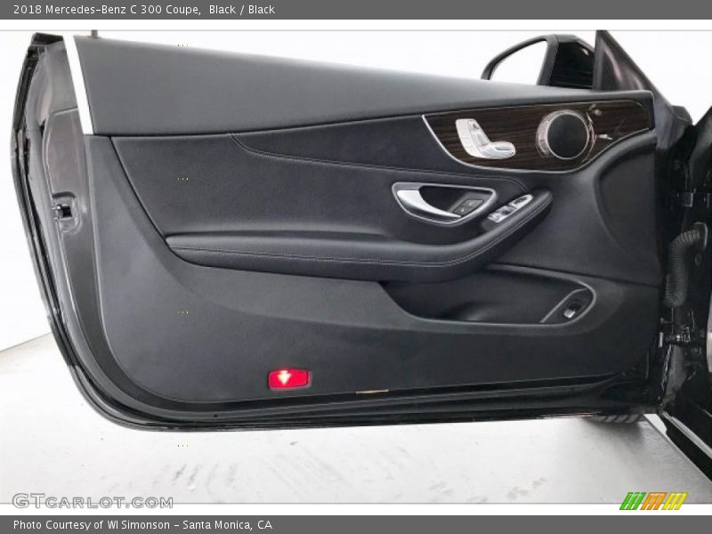 Black / Black 2018 Mercedes-Benz C 300 Coupe