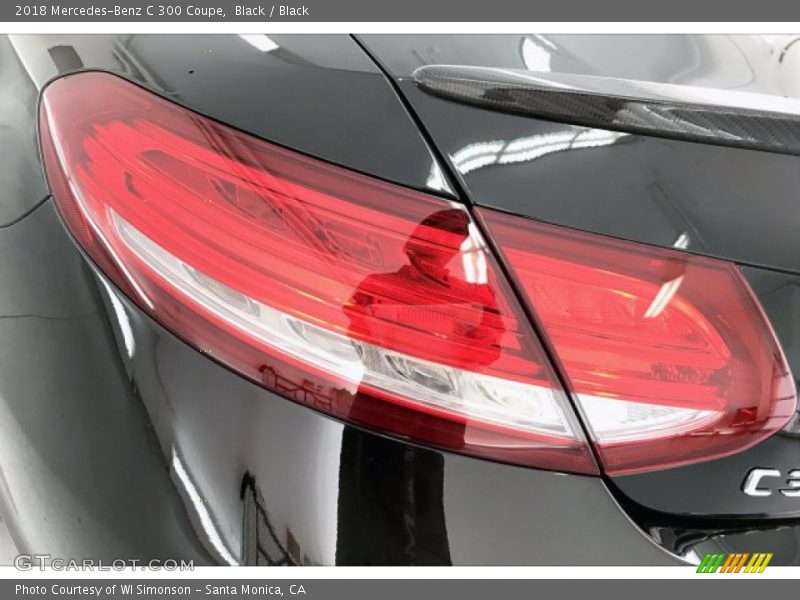 Black / Black 2018 Mercedes-Benz C 300 Coupe