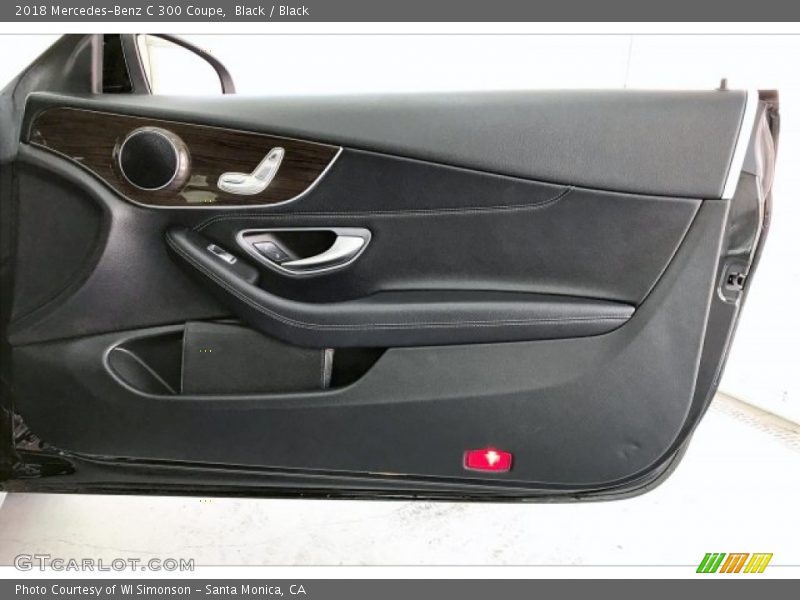 Black / Black 2018 Mercedes-Benz C 300 Coupe