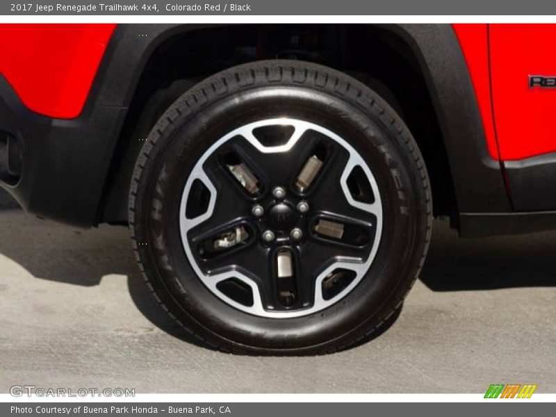 Colorado Red / Black 2017 Jeep Renegade Trailhawk 4x4