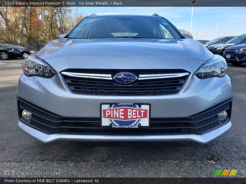 Ice Silver Metallic / Black 2020 Subaru Impreza Premium 5-Door