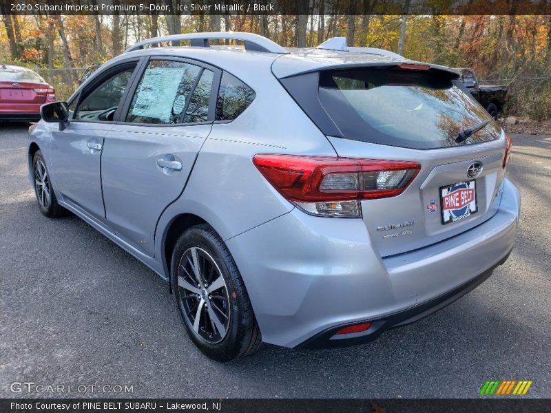 Ice Silver Metallic / Black 2020 Subaru Impreza Premium 5-Door