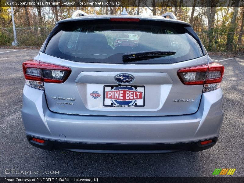 Ice Silver Metallic / Black 2020 Subaru Impreza Premium 5-Door
