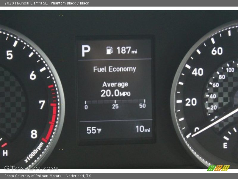 Phantom Black / Black 2020 Hyundai Elantra SE