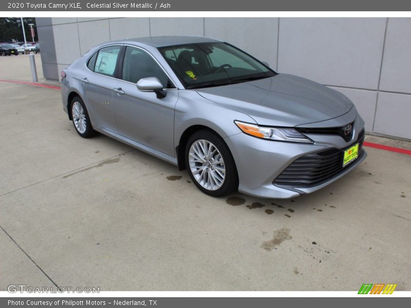 Celestial Silver Metallic / Ash 2020 Toyota Camry XLE