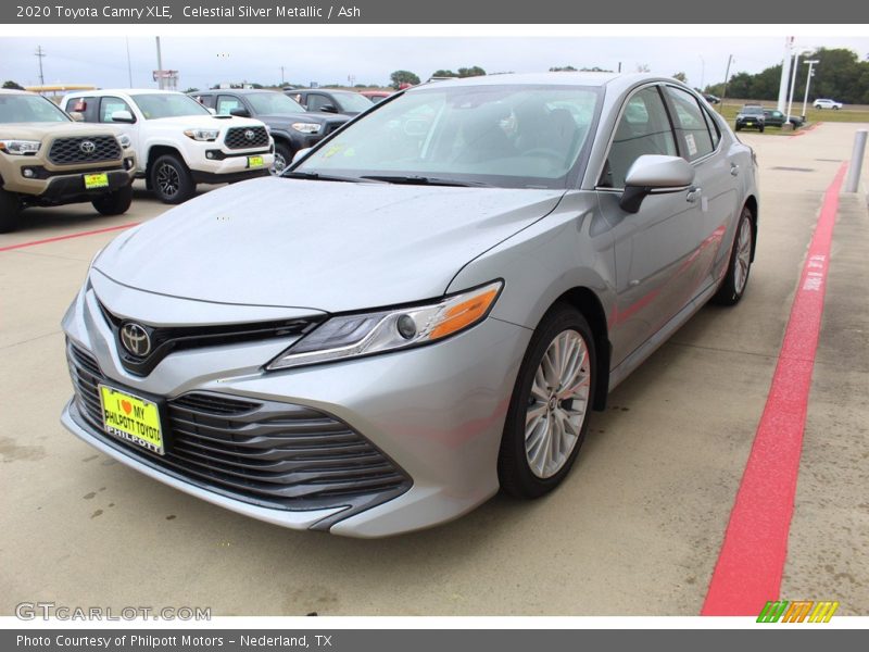 Celestial Silver Metallic / Ash 2020 Toyota Camry XLE
