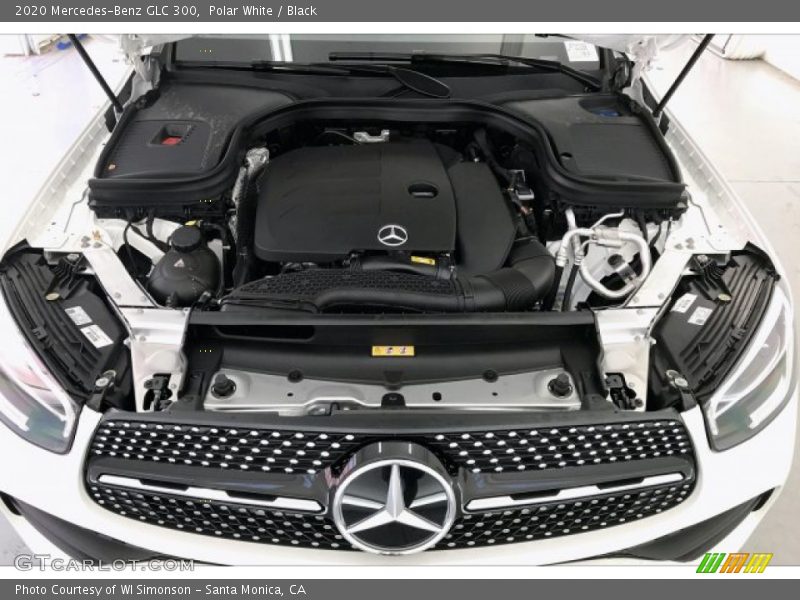 Polar White / Black 2020 Mercedes-Benz GLC 300