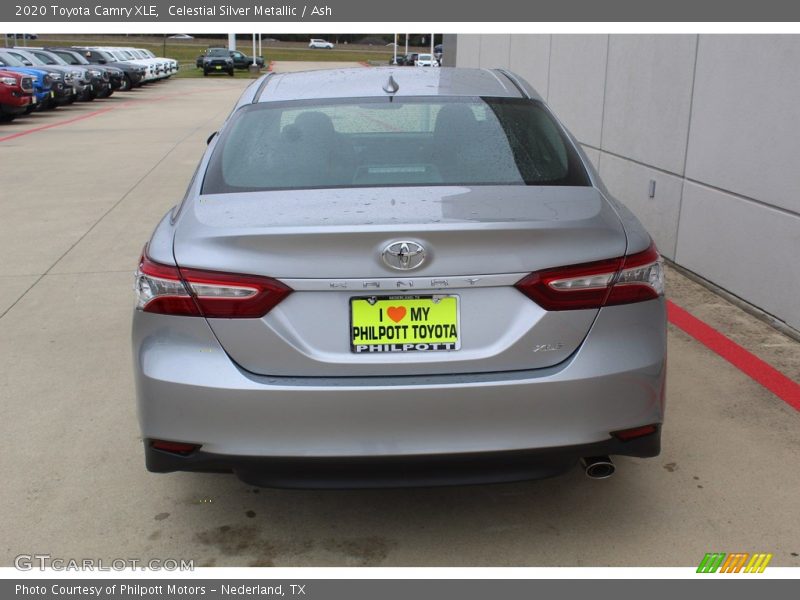 Celestial Silver Metallic / Ash 2020 Toyota Camry XLE