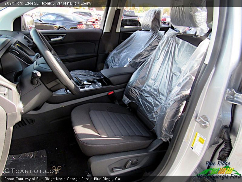 Iconic Silver Metallic / Ebony 2020 Ford Edge SE