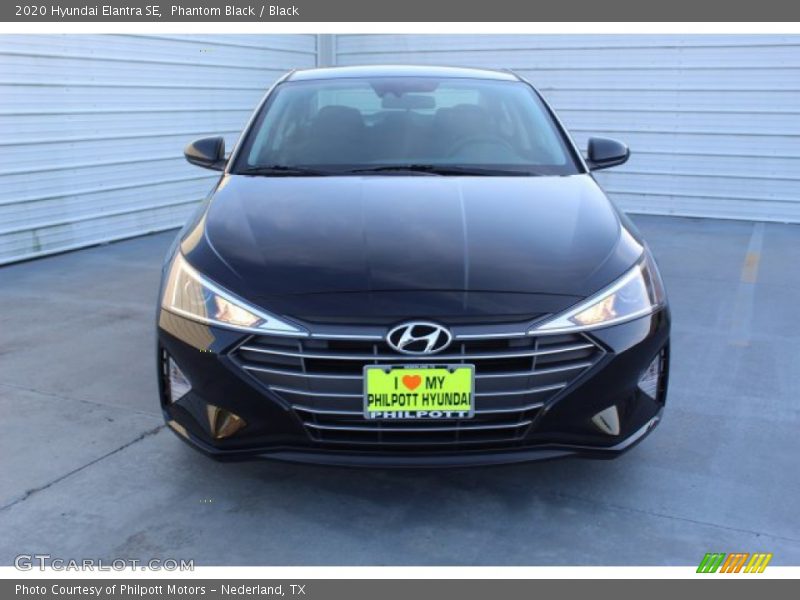 Phantom Black / Black 2020 Hyundai Elantra SE