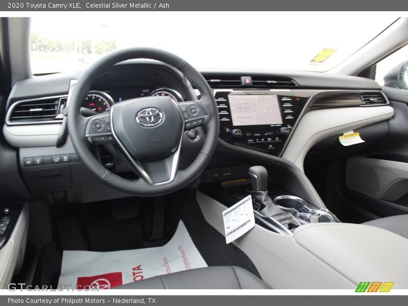 Celestial Silver Metallic / Ash 2020 Toyota Camry XLE