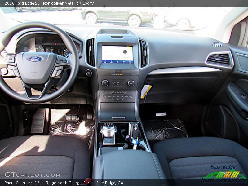 Iconic Silver Metallic / Ebony 2020 Ford Edge SE