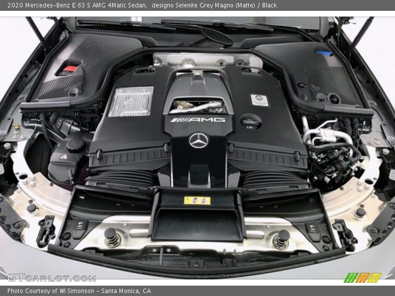  2020 E 63 S AMG 4Matic Sedan Engine - 4.0 Liter AMG Turbocharged DOHC 32-Valve VVT V8