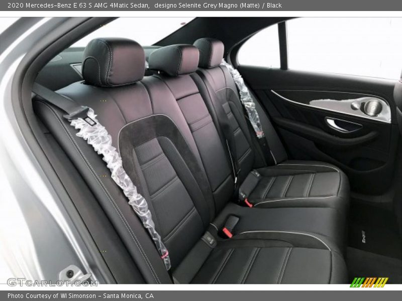Rear Seat of 2020 E 63 S AMG 4Matic Sedan