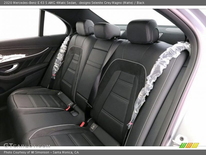 Rear Seat of 2020 E 63 S AMG 4Matic Sedan