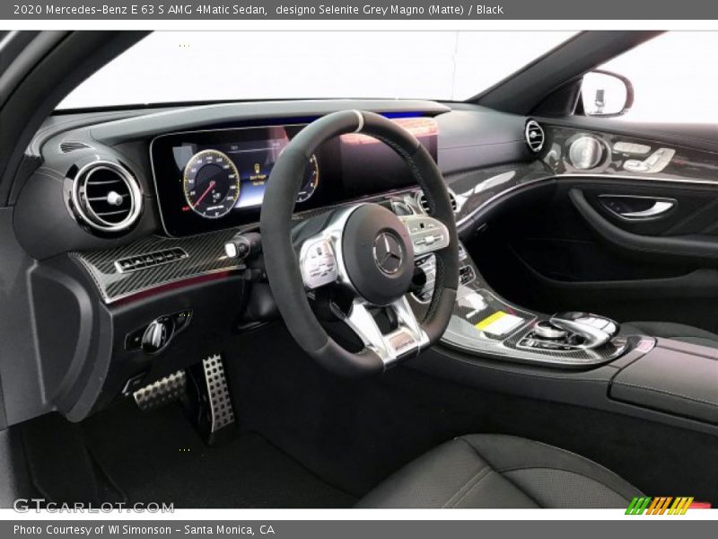 Front Seat of 2020 E 63 S AMG 4Matic Sedan