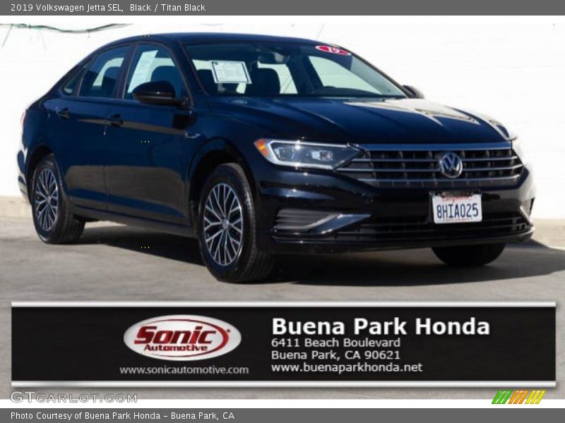 Black / Titan Black 2019 Volkswagen Jetta SEL