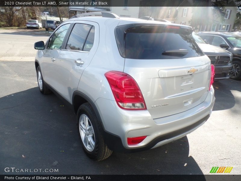 Silver Ice Metallic / Jet Black 2020 Chevrolet Trax LT AWD
