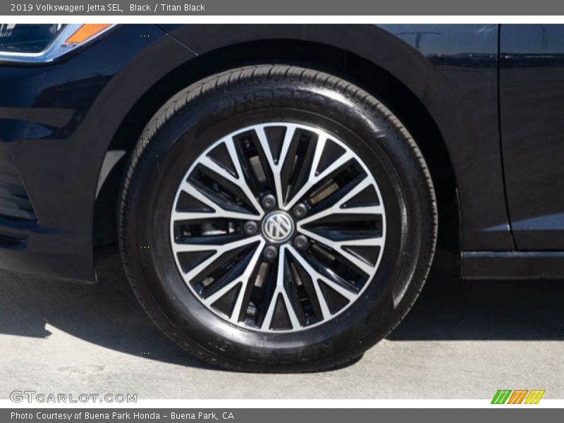 Black / Titan Black 2019 Volkswagen Jetta SEL