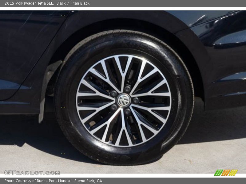 Black / Titan Black 2019 Volkswagen Jetta SEL