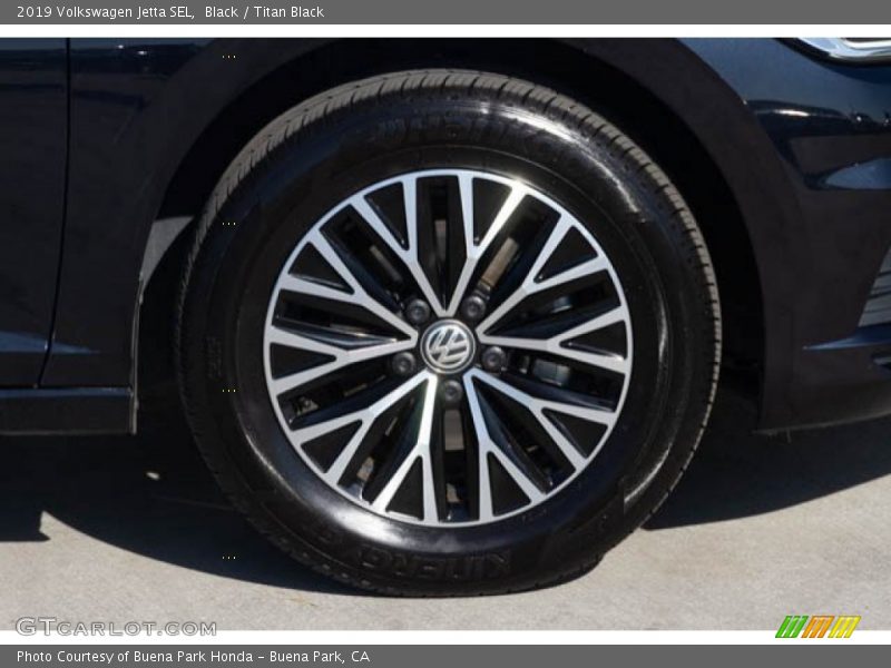 Black / Titan Black 2019 Volkswagen Jetta SEL