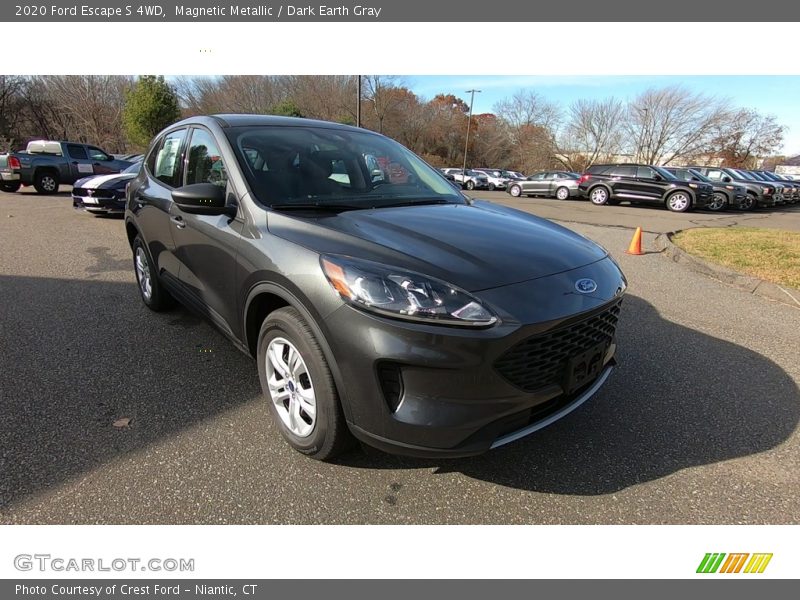 Magnetic Metallic / Dark Earth Gray 2020 Ford Escape S 4WD