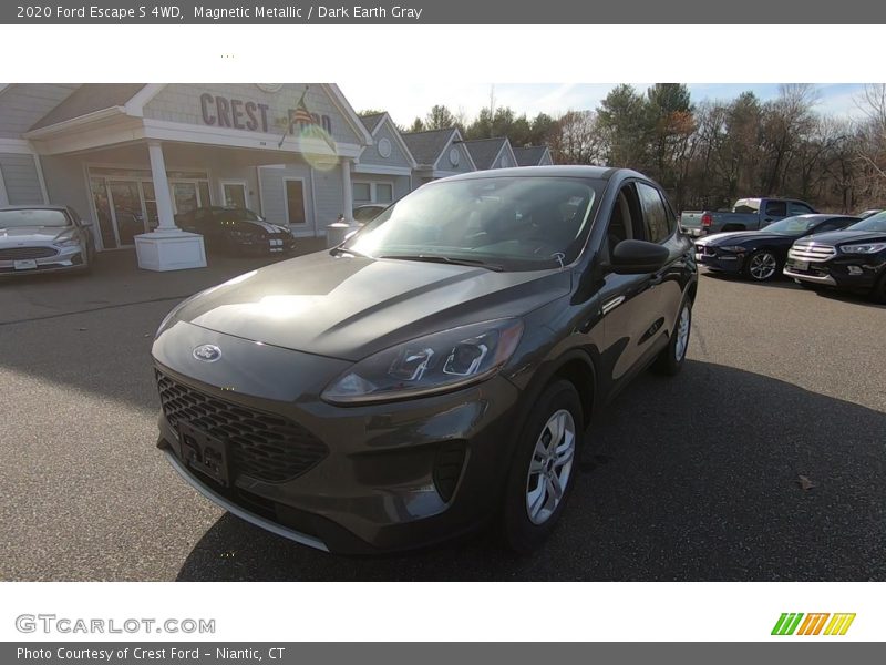Magnetic Metallic / Dark Earth Gray 2020 Ford Escape S 4WD