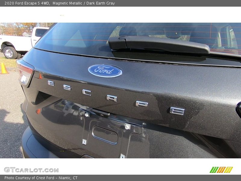 Magnetic Metallic / Dark Earth Gray 2020 Ford Escape S 4WD