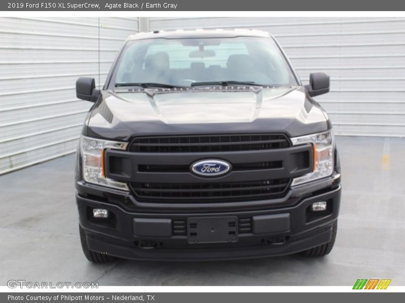 Agate Black / Earth Gray 2019 Ford F150 XL SuperCrew