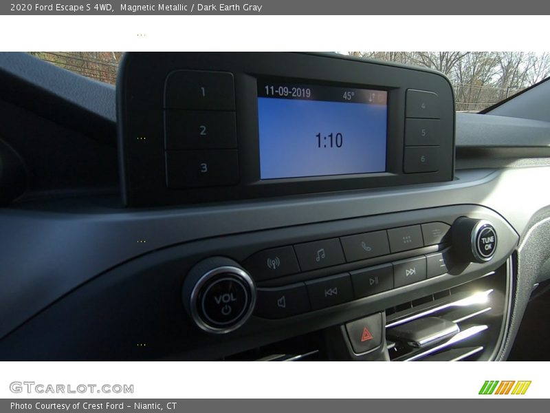 Magnetic Metallic / Dark Earth Gray 2020 Ford Escape S 4WD