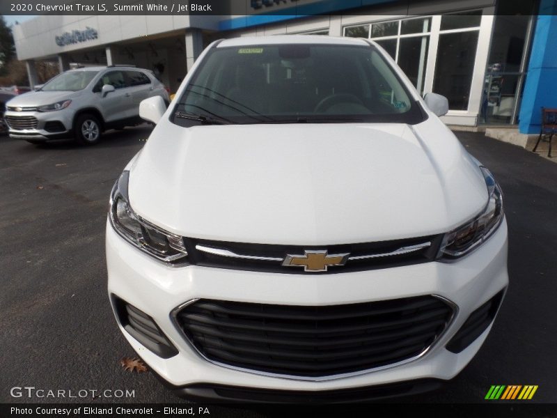 Summit White / Jet Black 2020 Chevrolet Trax LS