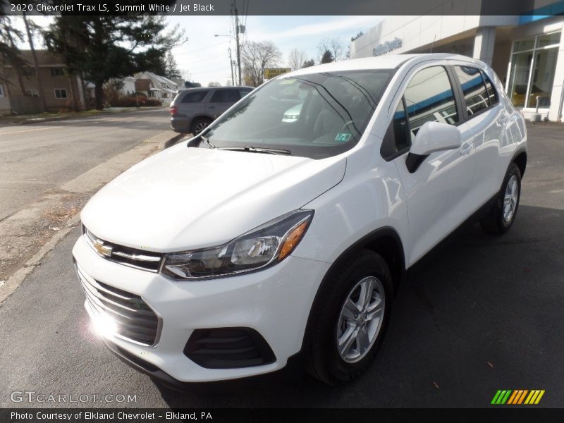 Summit White / Jet Black 2020 Chevrolet Trax LS