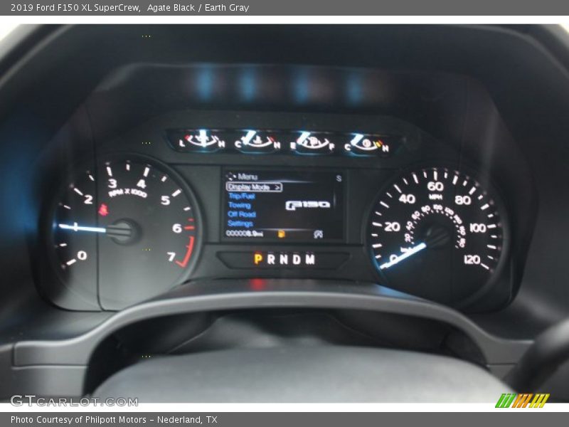 Agate Black / Earth Gray 2019 Ford F150 XL SuperCrew