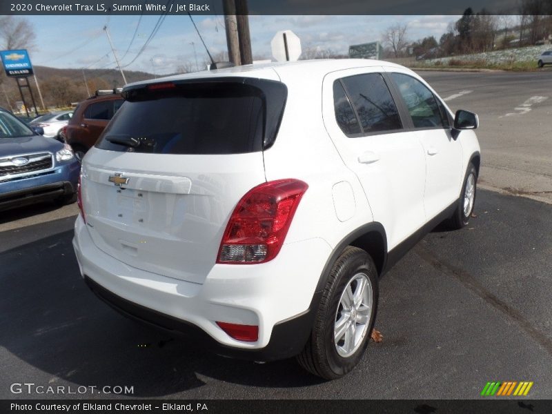 Summit White / Jet Black 2020 Chevrolet Trax LS