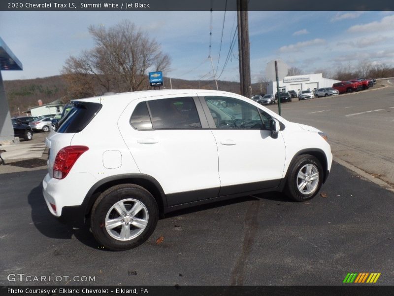 Summit White / Jet Black 2020 Chevrolet Trax LS