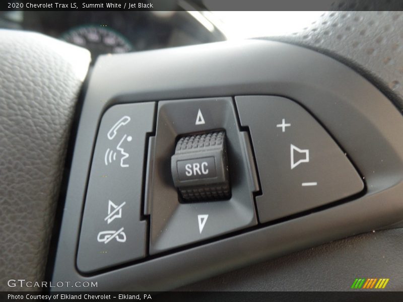 Summit White / Jet Black 2020 Chevrolet Trax LS