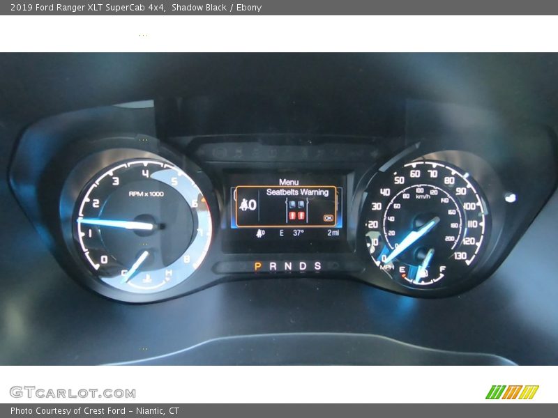 Shadow Black / Ebony 2019 Ford Ranger XLT SuperCab 4x4