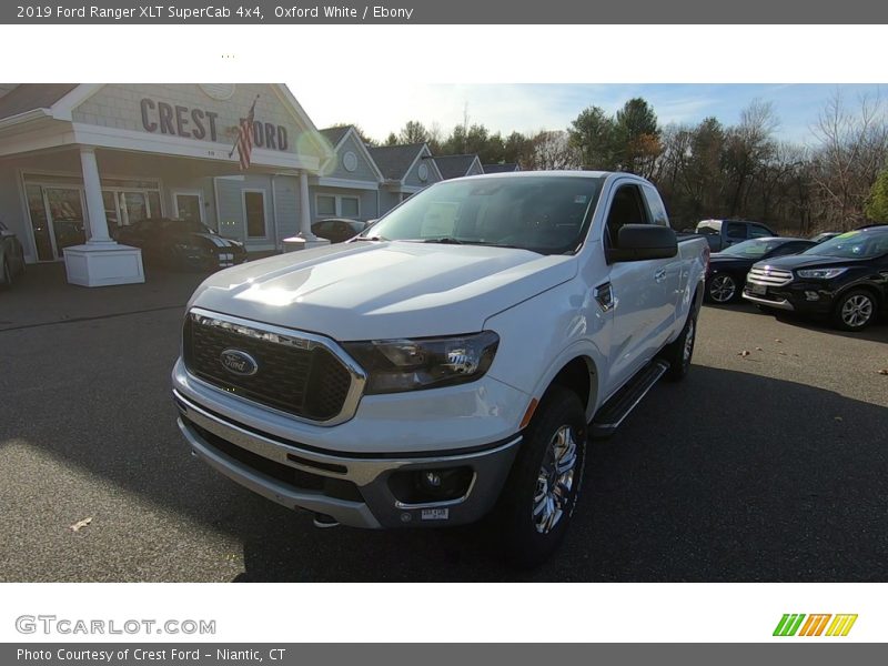 Oxford White / Ebony 2019 Ford Ranger XLT SuperCab 4x4