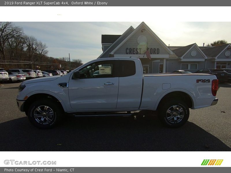 Oxford White / Ebony 2019 Ford Ranger XLT SuperCab 4x4