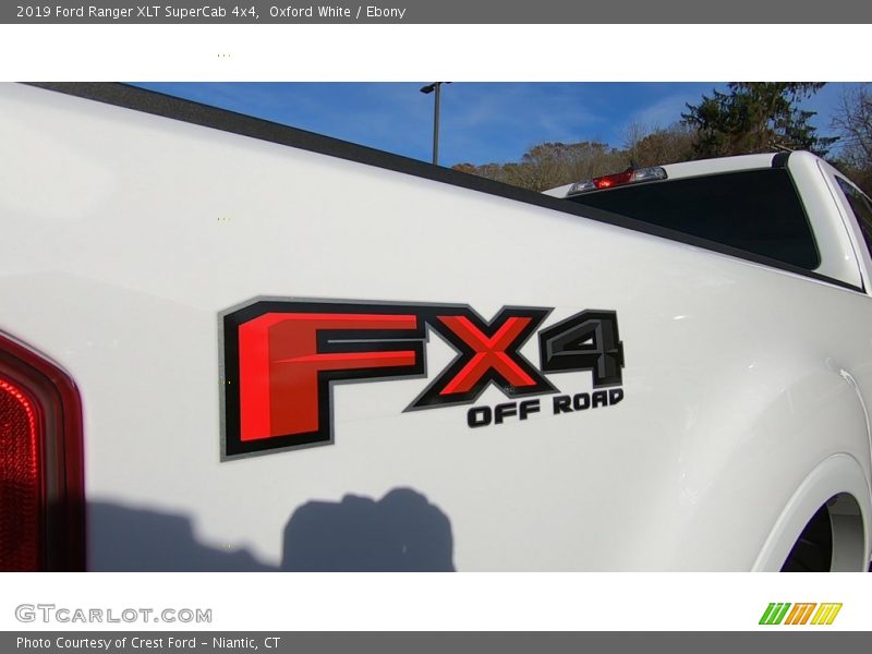 Oxford White / Ebony 2019 Ford Ranger XLT SuperCab 4x4