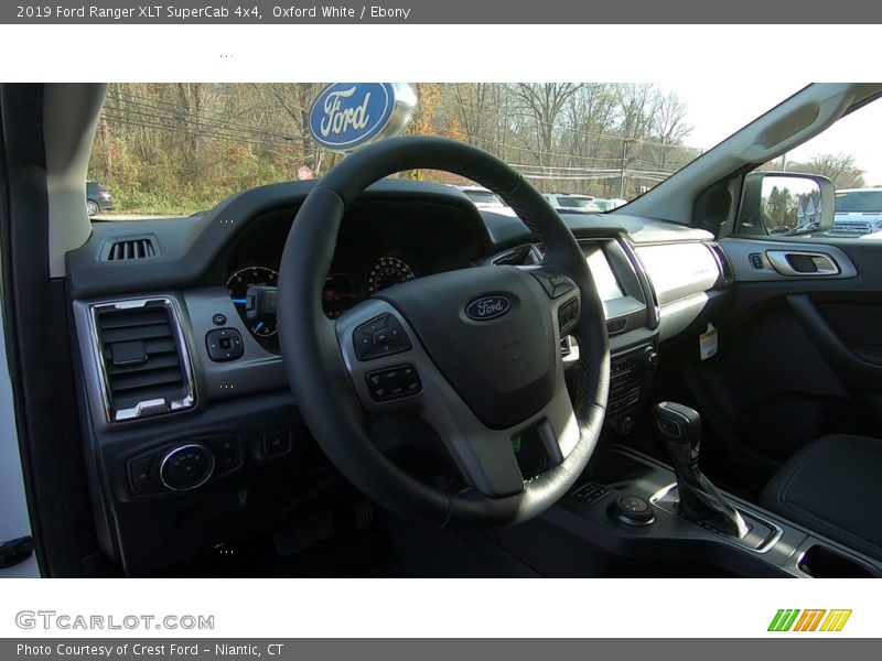Oxford White / Ebony 2019 Ford Ranger XLT SuperCab 4x4