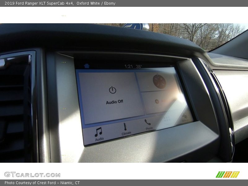 Oxford White / Ebony 2019 Ford Ranger XLT SuperCab 4x4