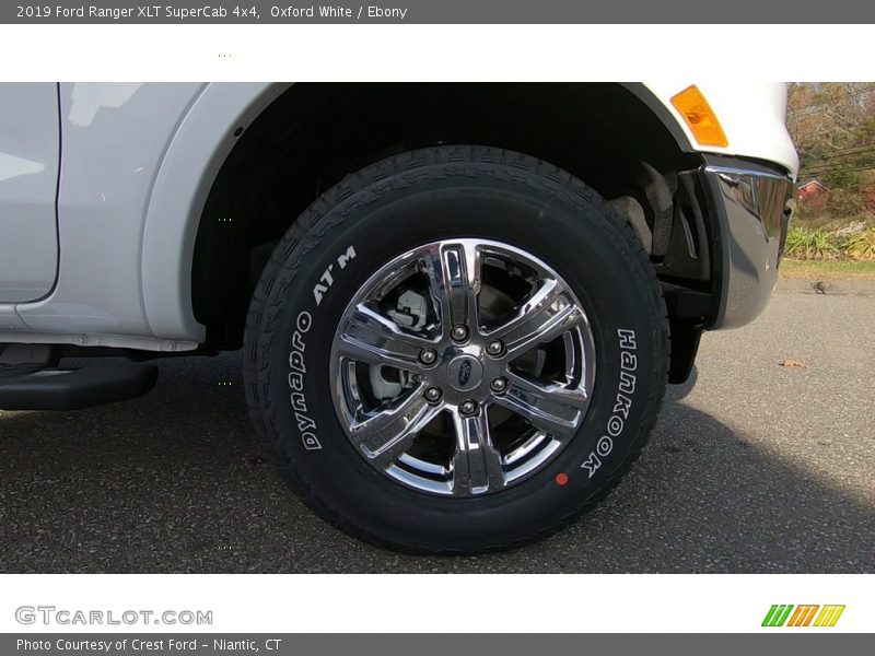 Oxford White / Ebony 2019 Ford Ranger XLT SuperCab 4x4