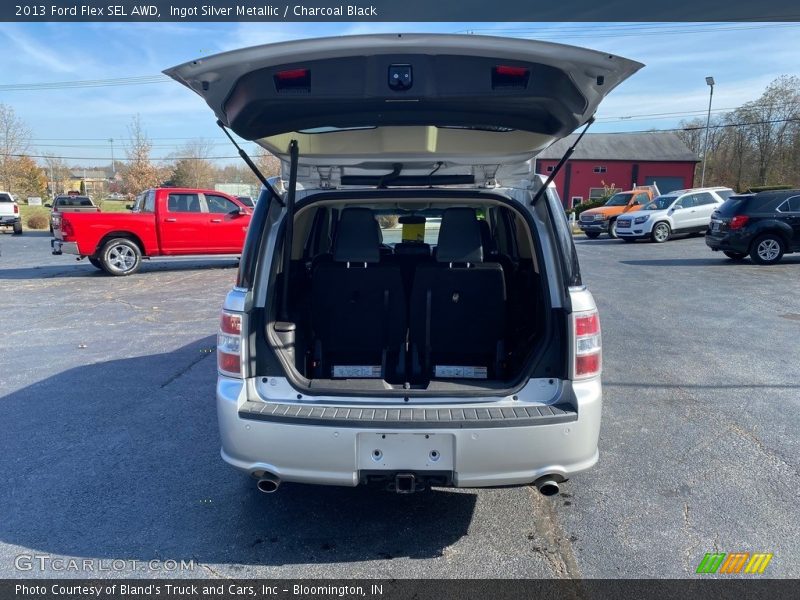 Ingot Silver Metallic / Charcoal Black 2013 Ford Flex SEL AWD