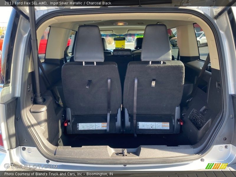 Ingot Silver Metallic / Charcoal Black 2013 Ford Flex SEL AWD