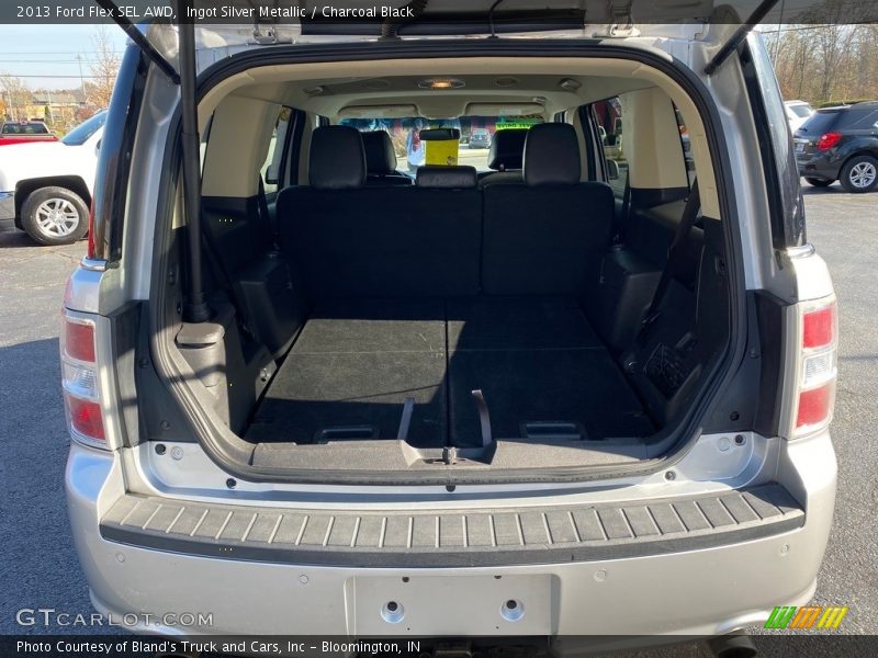 Ingot Silver Metallic / Charcoal Black 2013 Ford Flex SEL AWD