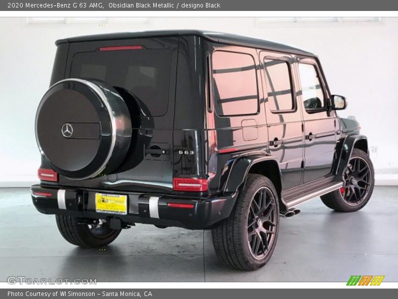Obsidian Black Metallic / designo Black 2020 Mercedes-Benz G 63 AMG